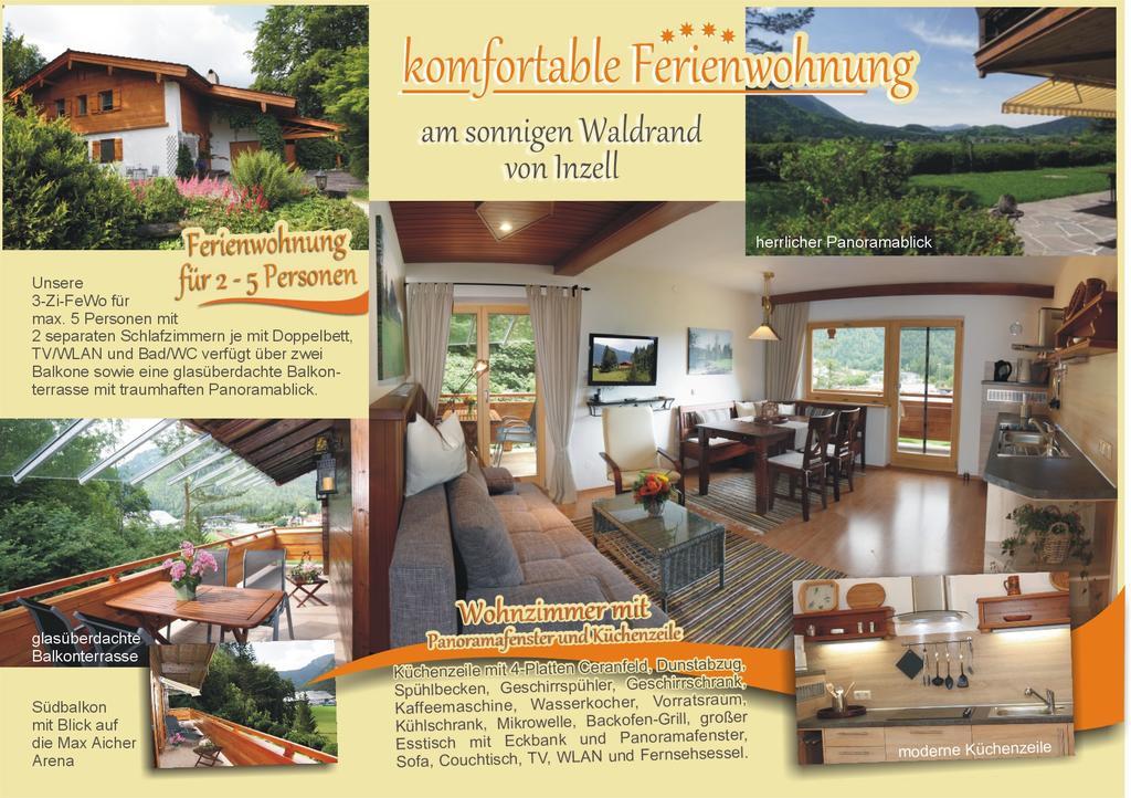 Ferienwohnung Am Roemerweg Wald Inzell Esterno foto
